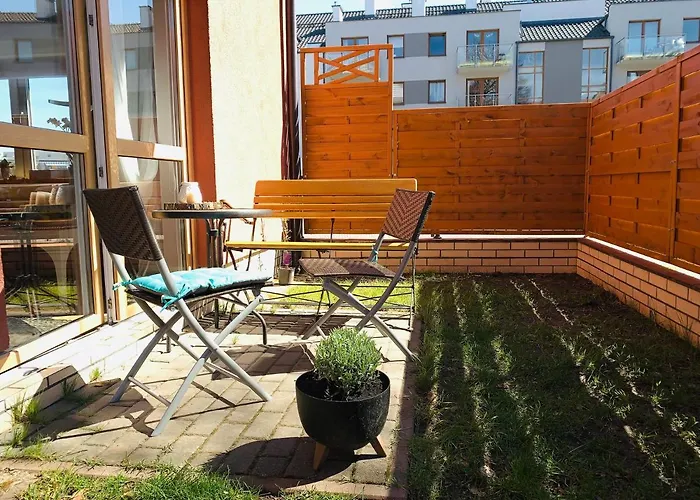 Malva Sun Dog Friendly With Garden Apartment Kolberg